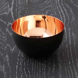 Bols élégants en métal de haute qualité avec martelé pour la décoration de la cuisine et de la salle à manger deux couleurs personnalisées - Product Image 4