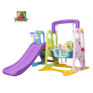 Feelbaby personalizzabile in plastica per bambini Swing con scivolo per giardino educativo residenziale o occasioni pubbliche - Product Image 5