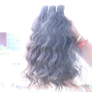 ผมต่อจากผมเรมี่ผมมนุษย์ทอจากธรรมชาติผมชาวอินเดีย - Product Image 2