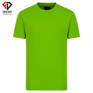 ผ้าฝ้าย100% ขายส่งราคาถูกว่างเปล่าสีฟ้าล้วนสีเทาพิมพ์ครึ่งแขนเสื้อยืดโรงงานทำราคาที่เหมาะสมมาใหม่บุรุษ - Product Image 4