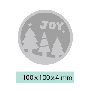 Kit de décoration DIY pour Noël, ensemble d'artisanat avec motifs Joy Design inclus - Product Image 5