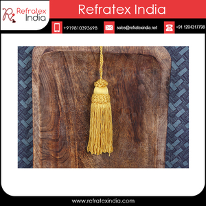 LLavero de rayón con borlas para cortina, bonito suministro a granel - Product Image 4