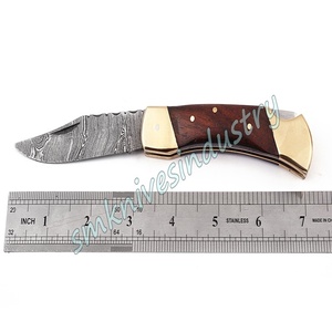 Hand made damascus folding Back <b>lock</b> multi functional Stainless steel handle Smk1313 folding pocket <b>knife</b> Damascus steel - Product Image 6