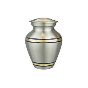 Urna de Metal de Diseño Europeo Moderno Hecha a Mano de Alta Calidad para Cenizas, Mejores Artículos Funerarios al por Mayor - Product Image 2