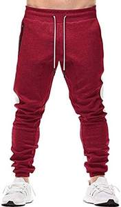 Fleece drawstring thickened Plush sports pants fashion unisex <b>joggers</b> with pocket casual <b>men's</b> pants - Product Image 2
