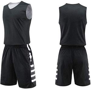 Uniformes de basket-ball vierges à séchage rapide personnalisés entièrement par sublimation, maillot de basket-ball confortable et réversible - Product Image 5