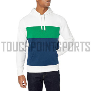 Venta al por mayor de Color sólido Sudadera con capucha Unisex Oversize blanco 100% algodón de los hombres de sudaderas con capucha - Product Image 1