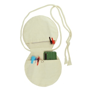 กระเป๋าสะพายข้างขนาดเส้นผ่าศูนย์กลาง22ซม. ผ้าแคนวาสสายเดี่ยวสไตล์ญี่ปุ่นของผู้หญิง - Product Image 1