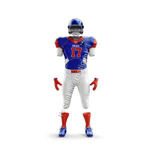 Uniforme de fútbol de alta calidad para mujer, uniforme americano de equipo de fútbol con cuello en V, ropa deportiva - Product Image 4