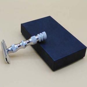 Etiqueta privada Mango de moda Maquinilla de afeitar de seguridad de doble filo Maquinilla de afeitar de peluquero clásica de la mejor calidad - Product Image 2
