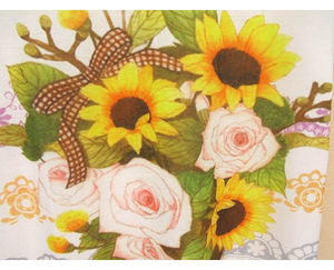 Camiseta de manga corta para mujer, ropa con estampado de flores y jarrón, a la venta - Product Image 5