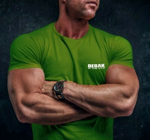 T-shirts d'été en coton pour hommes, vêtements de gymnastique avec impression personnalisée et matériau de haute qualité, utilisé à bas prix - Product Image 4