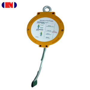 Dispositivo Anticaídas Retráctil Amarillo HM con Certificación CE EN360, Origen TW - Product Image 1
