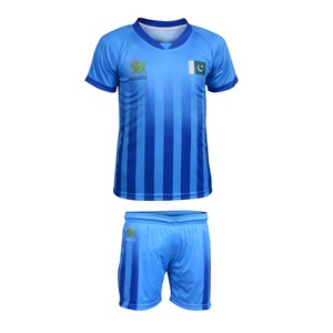 เสื้อฟุตบอลสั่งทำคุณภาพสูง 100% โพลีเอสเตอร์ พิมพ์ลายแบบซับลิเมชั่น สำหรับผู้ใหญ่ทุกเพศ ขายส่งชุดยูนิฟอร์ม - Product Image 1