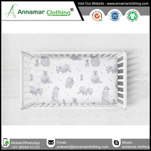 Sábana de algodón transpirable para bebé, diseño personalizado, nueva - Product Image 5