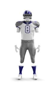 Personnalisation gratuite, maillot de football américain durable en maille tricotée, graphiques imprimés, short à séchage rapide, pantalon d'entraînement - Product Image 4