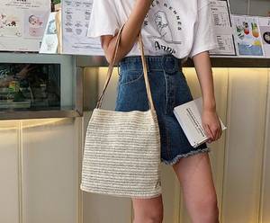 Sac en paille de haute qualité / Sac à bandoulière - Product Image 1