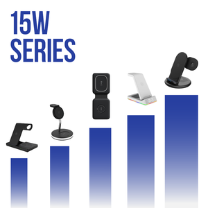 Newqi Sạc Không Dây Di Động Với 3-Trong-1 Có Thể Gập Lại Đứng 5W/10W/15W TYPE-C Cho Điện Thoại Di Động Điện Thoại Tai Nghe Hỗ Trợ Chức Năng Pd - Product Image 4