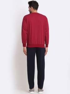 Sudadera Gruesa y Cálida con Capucha Unisex, Conjunto de 2 Piezas, Traje para Correr, Talla Grande, Logotipo Personalizable, Invierno - Product Image 4