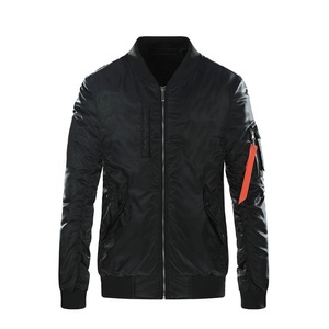 Chaqueta Bomber Personalizada para Hombre, Talla Grande, Resistente al Viento e Impermeable, con Cierre Completo, Cuello y Bolsillos, Chaqueta de Invierno Totalmente Personalizable - Product Image 2