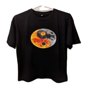 เสื้อยืดผ้าฝ้ายสำหรับผู้ชายพิมพ์ลายโลโก้แบบกำหนดเอง - Product Image 1