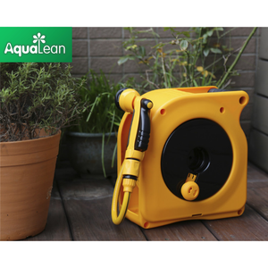 ที่ม้วนสายยางแบบตั้งพื้นสำหรับระเบียงและลานบ้านกลางแจ้งที่ดีที่สุด ผลิตจาก PVC ABS ความยาว 100 ฟุต มาตรฐาน CNS สำหรับใช้ในฤดูร้อน - Product Image 2