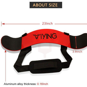 Blaster de brazo de acero inoxidable con logotipo personalizado para gimnasio en casa, entrenador de rizos de fitness resistente para levantamiento de pesas - Product Image 2