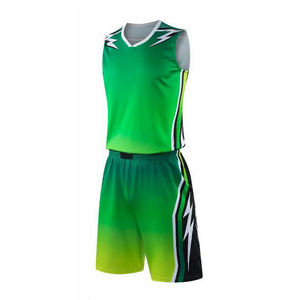 2024 dernier uniforme de basket-ball unisexe personnalisé 100% Polyester Sublimation broderie respirant grande taille meilleure vente OEM - Product Image 1