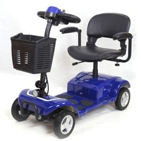 Patinete eléctrico plegable de 4 ruedas para personas mayores, gran oferta