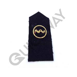 Charreteras ceremoniales personalizadas Charretera de hombro de uniforme Charretera de hombro de Oro Negro personalizada - Product Image 2