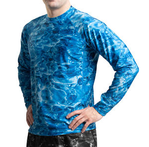 100% poliéster transpirable de la sublimación de alta calidad de diseño personalizado O cuello hombres regulares erupción último diseño niño erupción guar - Product Image 1