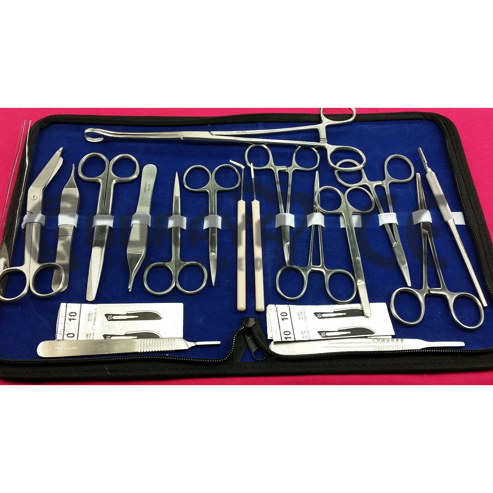 Kit Chirurgico Per Studenti Di Medicina E Veterinaria &ndash; 5 Pezzi Per Sutura (DawnProMed)