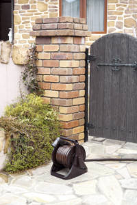 Juego de carretes de manguera de plástico marrón de 20M de alta calidad GREEN LIFE, múltiples patrones de rociador para jardinería, lavado de coches, modelo japonés G-Aqua - Product Image 5