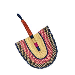 Ventilador de algas marinas naturales tejido a mano de Vietnam, decoración redonda Vintage para el hogar, decoración de pared de King Craft Viet, proveedor para regalos, venta al por mayor - Product Image 1