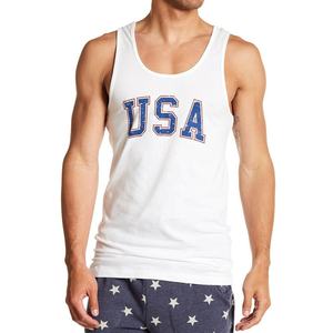 OEM al por mayor de encargo de los hombres sin mangas de gimnasio camiseta sin mangas de talla grande esencial de entrenamiento de poliéster ropa deportiva bordado de corte Fitness Tops - Product Image 5