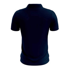 Polo à manches courtes confortable et personnalisé pour hommes, tissu en polyester facile à installer, impression par sublimation, pour le logo de l'équipe, nom OEM Supply - Product Image 6