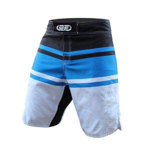 Pantalones Cortos de Verano de Poliéster/Spandex de Secado Rápido con Logotipo Personalizado de Alta Calidad para Boxeo y Artes Marciales, Marca Bee Free International para Hombre - Product Image 1