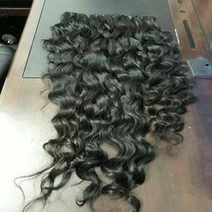 Extensiones de cabello humano ondulado sin procesar, cabello indio puro virgen - Product Image 2