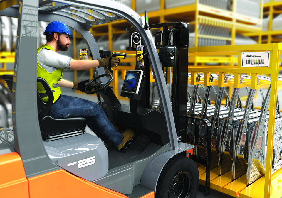 Datalogic Rhino II - Robust and durable touch computer for integration in vehicles - Made in Germany