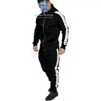 high quality fabric custom printed tracksuits fancy men tracksuit Planet textiles