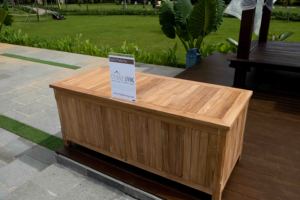 Hot Sale Solid Teak Wood Storage <b>Bench</b> Modern Design Eco-Friendly Durable Furniture for Living Room Bathroom <b>Indoor</b>/Outdoor Use - Product Image 6