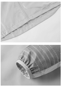 Chaqueta cortavientos de invierno para hombre hecha a medida de la mejor calidad con cuello levantado y bolsillo con cremallera en la capucha para uso al aire libre - Product Image 5