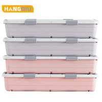 Boîtes de rangement empilables, nouvelle mode professionnelle sur mesure, couleur transparente et colorée, livraison gratuite