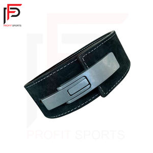 คันโยกยกหนังแท้สำหรับฝึกในยิมที่มีน้ำหนักมากพร้อมคุณสมบัติป้องกันที่สามารถปรับได้ - Product Image 3