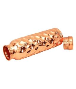 Flacon de stockage d'eau écologique en cuivre pur 1000ml avec revêtement anti-corrosion et poignée pour adultes - Product Image 6