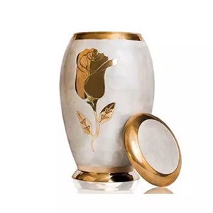 American Flag Metal Urn <b>for</b> Adult <b>Ashes</b> Customized American Army Style Memorial <b>Ashes</b> Funeral Supplies - Product Image 5