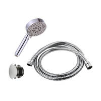 Robinet de douche sur pied à double poignée de haute qualité, finition acier inoxydable, design contemporain moderne, pour appartement, fabriqué en Turquie