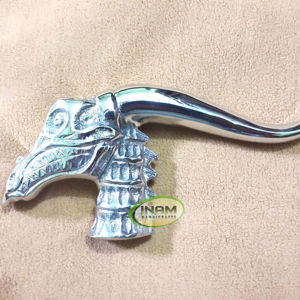 Poignée en laiton coulé faite à la main / poignées en métal pour cannes et parapluies par INAM HANDICRAFTS - Product Image 1