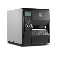 Printer Barcode Industri Zebra ZT200 Label Berwarna Nomor Seri Pengemasan Pengiriman Bersertifikat ROHS RS232 Wi-Fi 300dpi Stok Tersedia