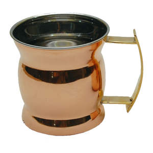 Taza de cobre moderna para el hogar, artículos de cocina de color bronce para café, té, hotel, restaurante, diseño moderno - Product Image 2